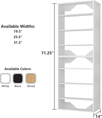 ROOMTEC Modular Closet System, 25.5" Shelf Closet Tower Wall-Mounted Closet - Image 7