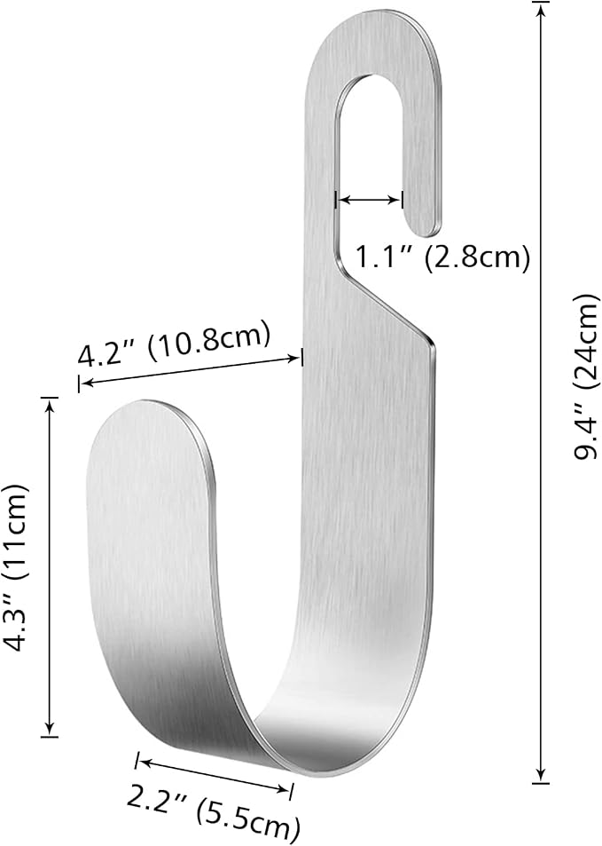 Garden Hose Hanger, Stainless Steel Wall Mount Water Hose Holder, Hanging Hose - Image 3