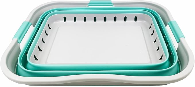 SAMMART 42L Collapsible Plastic Laundry Basket - Image 3