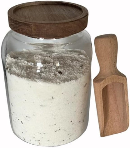 40 oz Bath Salts Glass Jar by BEECOGIF2U