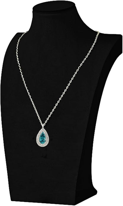 Necklace Bust Stand for Selling, Jewelry Necklace Organizer Rack for Home Use by FocusOnJewelryDisplay