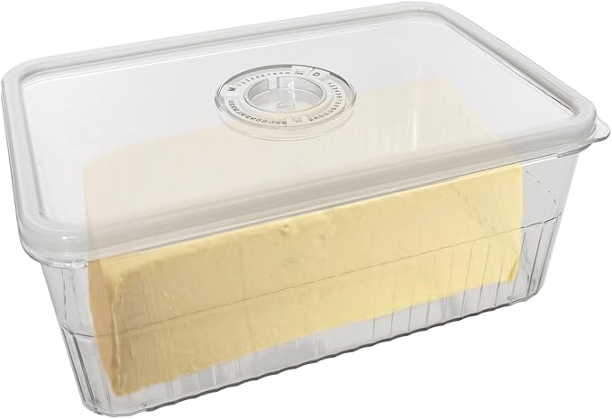 Cheese Container with Airtight Lid and Time Recording by Vellsenne