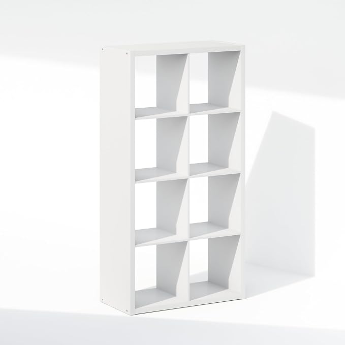 Furinno Cubic Extra Thick 8-Cube Closet Organizers and Storage, Open Shelf - Image 7
