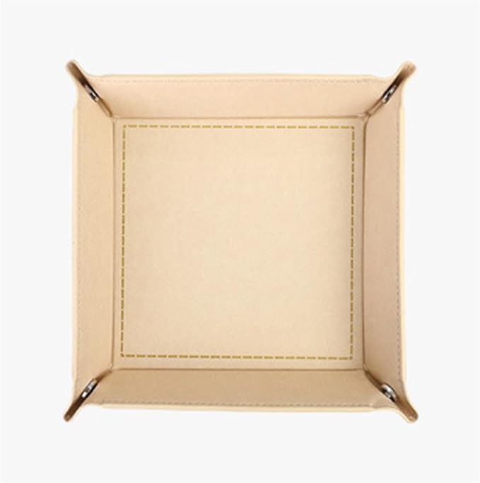 siduater Valet Tray Desktop Storage Organizer – Vegan Leather Catchall Bedside - Image 8