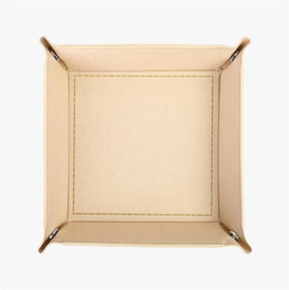 siduater Valet Tray Desktop Storage Organizer – Vegan Leather Catchall Bedside - Image 8