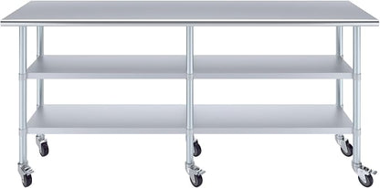 AmGood Stainless Steel Work Table - Image 2