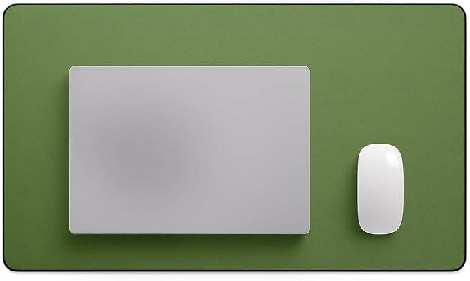 Jotsome Leather Desk Pad Mat, Non-Slip Desk Blotter Pad - Image 2