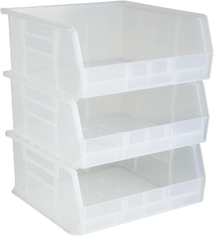 HE HUDSON EXCHANGE 11" x 11" x 5" Plastic Stackable Storage Bin by HudsonExchange
