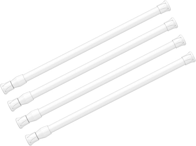 AIZESI Spring Tension Curtain Rods Short Tension Rod by AIZESITENSIONROD