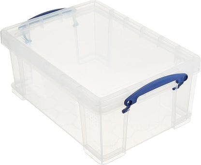 Really Useful Box Stackable 9 Liter Plastic Storage Container Bin - Image 2