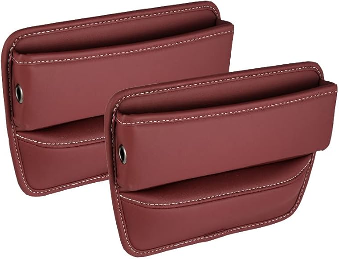 Riloer Car Organizers for Gap Leather Waterproof Car Seat Gap Fillers for Cars - Image 9