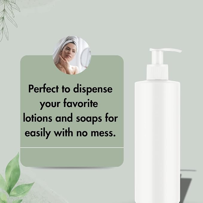 White Soap and Lotion Pump, Fits Most 32oz Soap Bottles, 28/410 Neck, 2cc - Image 8