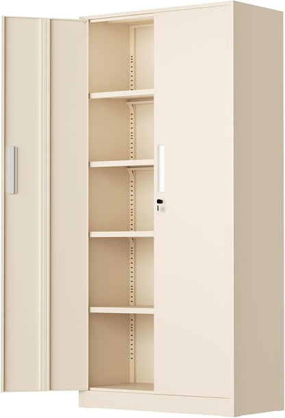 INTERGREAT Tall Metal Storage Cabinet, Utility Cabinets by INTERGREAT