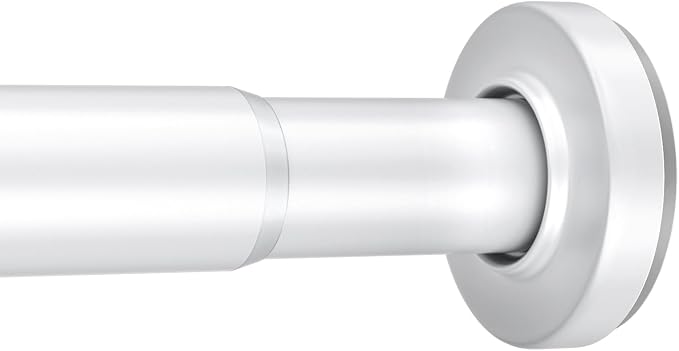 AmazerBath Spring Tension Shower Curtain Rod, 31-75 Inches Heavy Duty Tension by AmazerBath