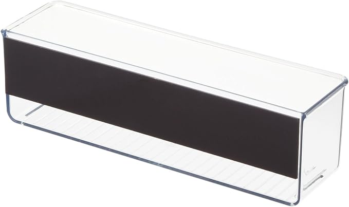 iDesign Magnetic Medium Clear Plastic Organizer Bins - Image 3