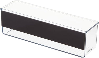 iDesign Magnetic Medium Clear Plastic Organizer Bins - Image 3