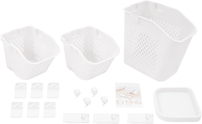 3-Tier Plastic Laundry Hamper Sorter - Image 9