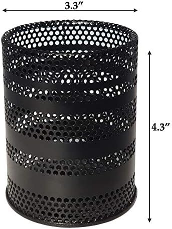 Metal Hook Wall Mounted Pen Pencil Holder, Office Desk Organizer - Image 6