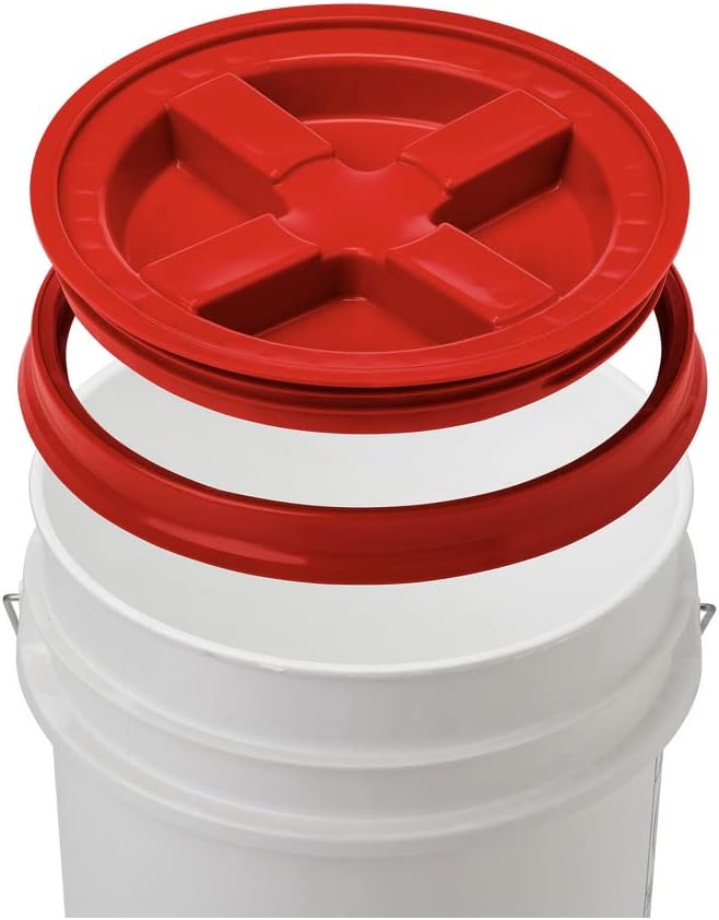 House Naturals 5 Gallon Pink Food Grade BPA Free Made in USA Bucket Pail - Image 4