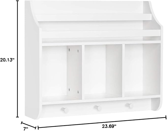 RiverRidge Kids Book Nook Wall Book Rack Shelf - Image 9