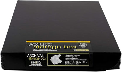 Lineco Clamshell Archival Storage Box, 11.5x17.5x1.75 In, Organize and Store - Image 5