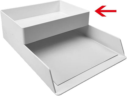 Amazon Basics Rectangular Plastic Desk Organizer - Image 2