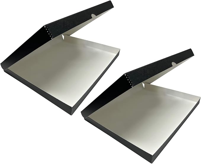 Lineco Clamshell Archival Storage Box, 16.5x20.5x1.75 In, Organize and Store by Lineco