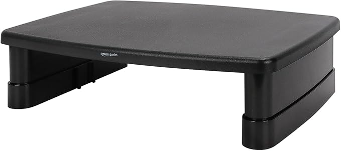 Amazon Basics Height Adjustable Monitor Stand Riser by AmazonBasics