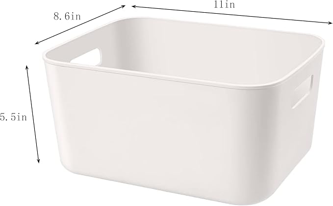 Plastic Storage Bins, Versatile Kitchen Pantry Organization and Storage - Image 7