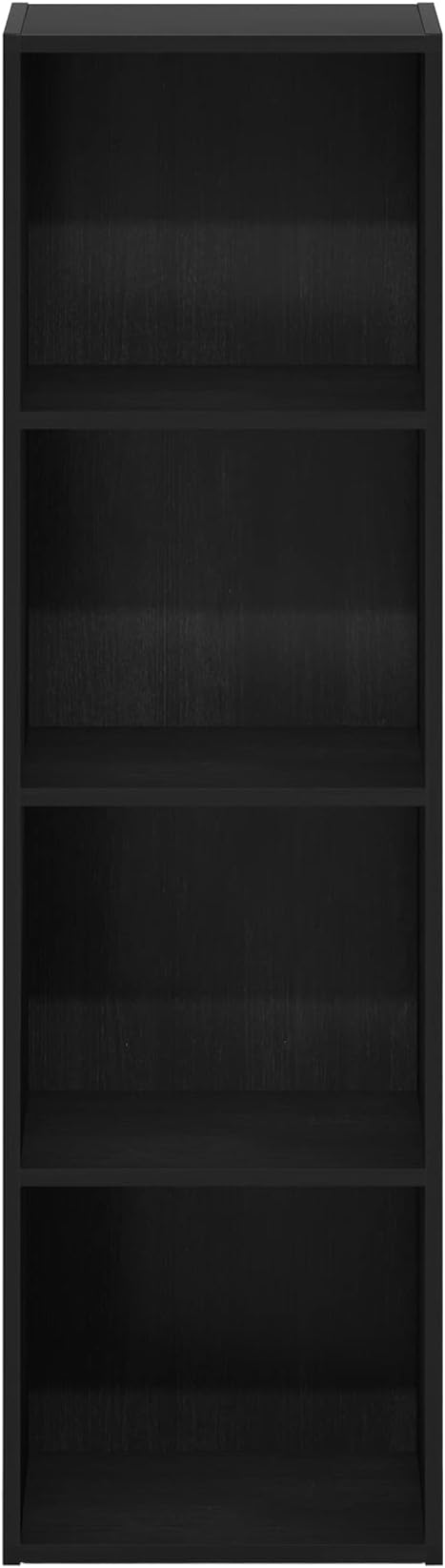 Furinno PASIR Book Shelf, 4-Tier Modern Bookshelf, Open Shelves Bookcase 9 x 12 - Image 7