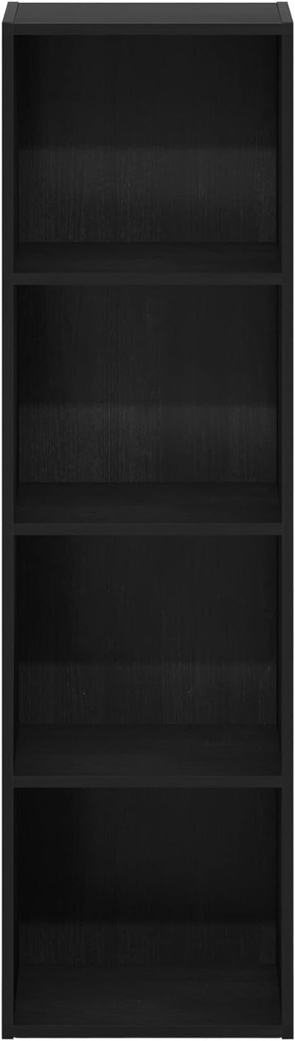 Furinno PASIR Book Shelf, 4-Tier Modern Bookshelf, Open Shelves Bookcase 9 x 12 - Image 7