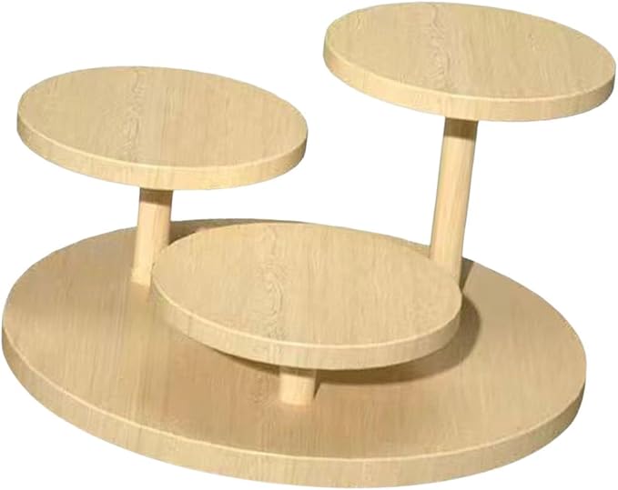 Display Riser Stand Cake Stand Tiered High and Low Ladder Sturdy Countertop - Image 6