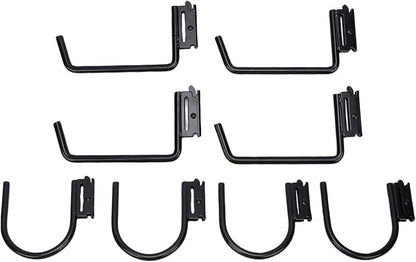 8 Pack E Track Heavy Duty Shovel Hanger by ZIZEV
