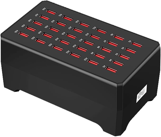 150W 30-Port Multi-Device USB Charging Station by mvthenxi