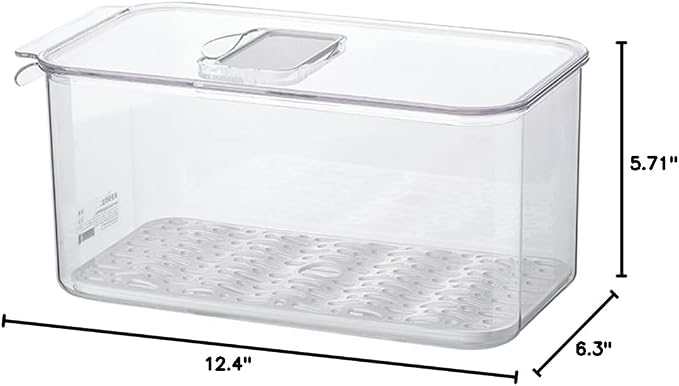 SANNO Vegetable Fruit Containers Fridge Containers, Freezer Produce Saver - Image 7