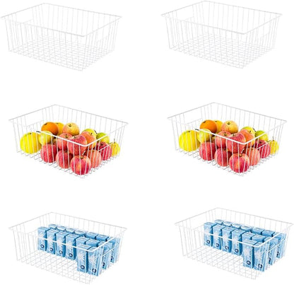 16inch Upright Freezer Organizer Baskets by Y.Z.Bros