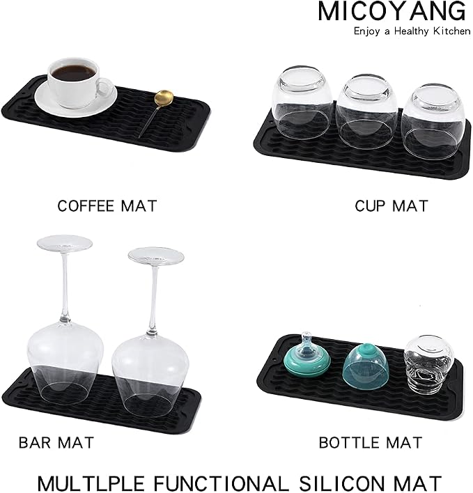 Silicone Dish Drying Mat for Multiple Usage, Easy clean, Eco-friendly, - Image 4