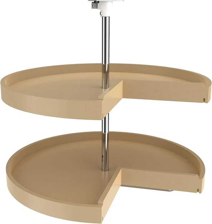 Rev-A-Shelf 2 Tier Pie-Cut Lazy Susan by Rev-A-Shelf