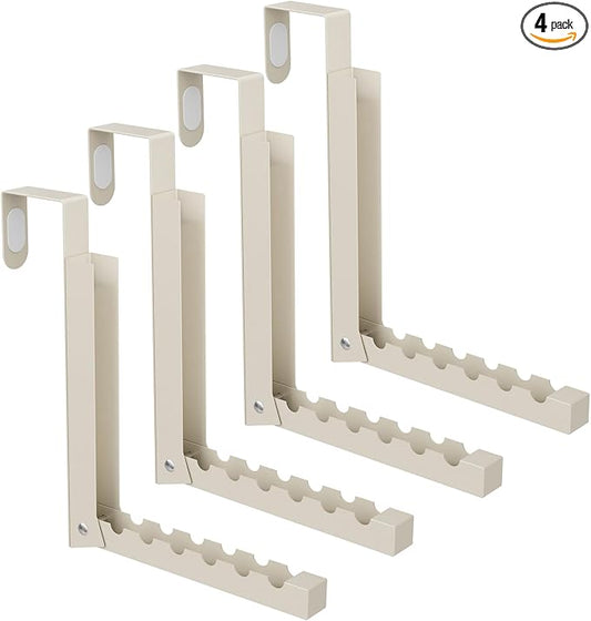 BAKON Over The Door Hanger Folding Clothes Drying Rack, Folding Hanging Coat by BAKON