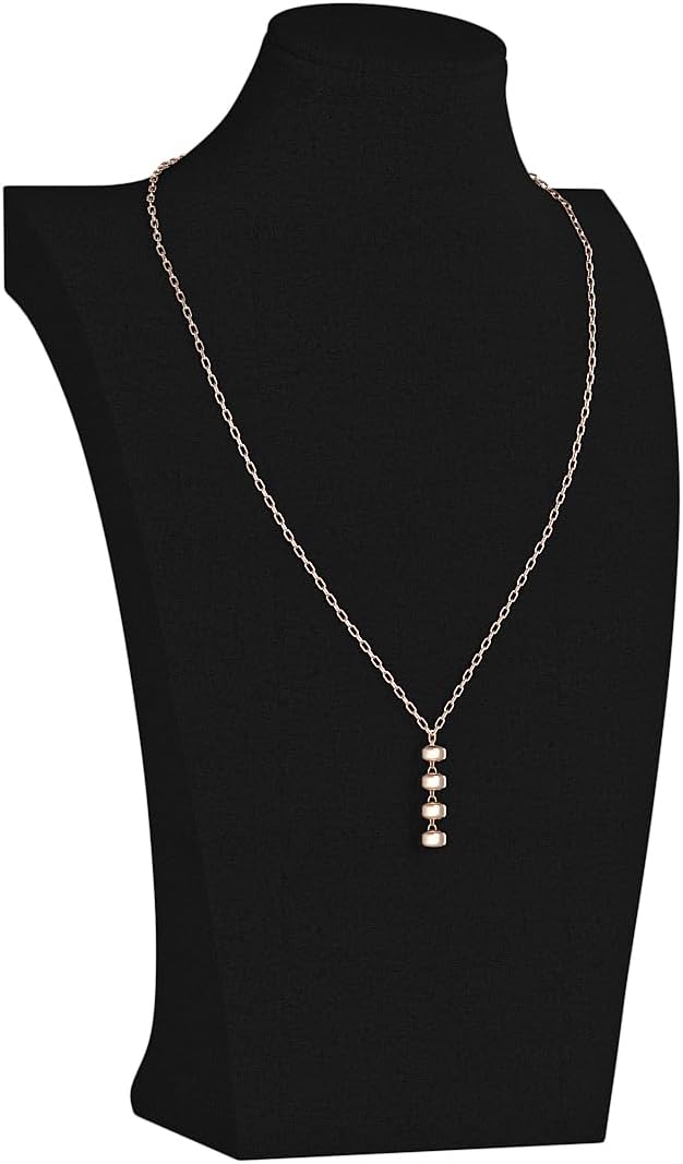 Necklace Bust Display Stand, Necklace Holder, Pendant Chain Necklace Organizer by KunGe