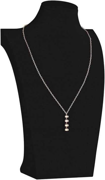 Necklace Bust Display Stand, Necklace Holder, Pendant Chain Necklace Organizer by KunGe