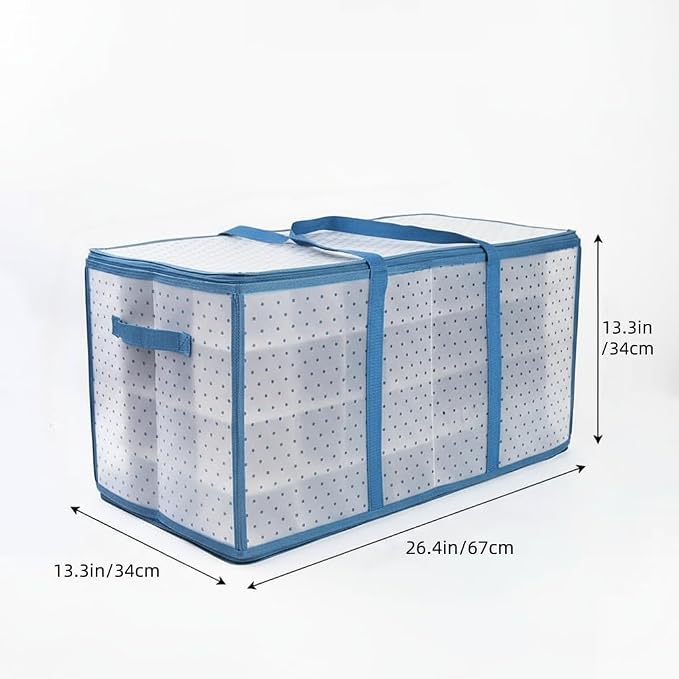 Christmas Ornament Storage Box 128 Capacity - Image 2