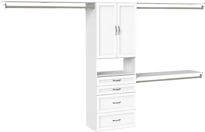 ClosetMaid SuiteSymphony Hanging Closet Kit Includes Tower, Closet Rods by Unknown