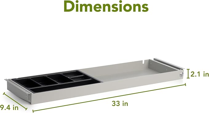 PERFECT POSTURE Under Desk Storage Drawer - Image 2