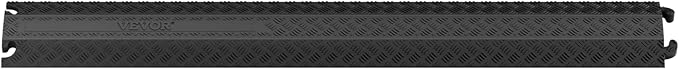 VEVOR Thermoplastic Rubber Drop Over Cable Cover Ramp, 000 lbs/axle Load - Image 9