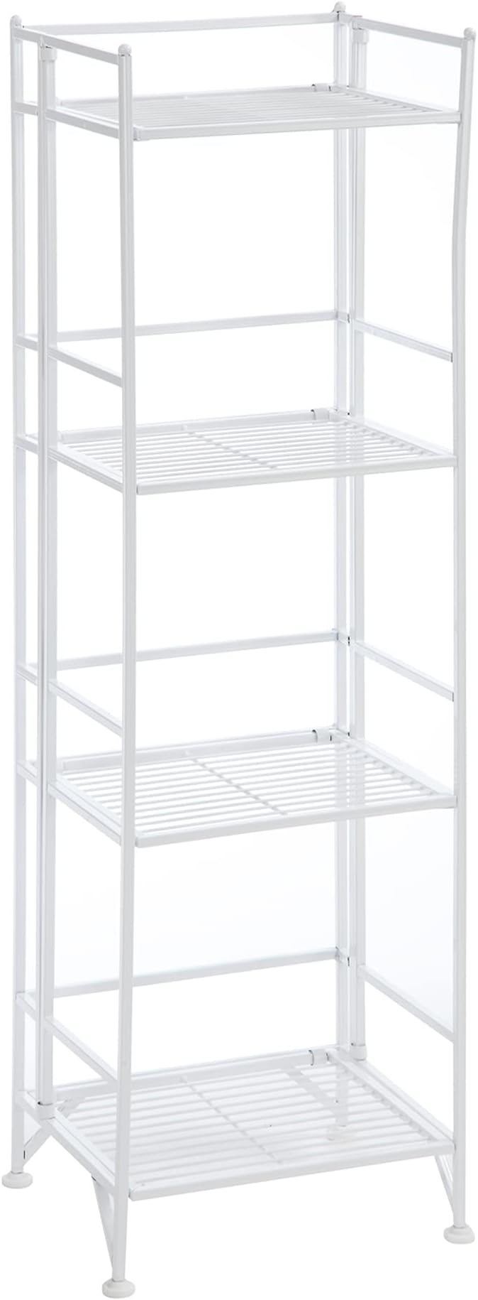 Convenience Concepts Xtra Storage 4 Tier Folding Metal Shelf by ConvenienceConcepts