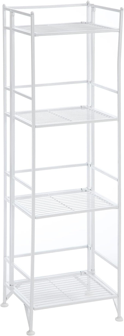 Convenience Concepts Xtra Storage 4 Tier Folding Metal Shelf by ConvenienceConcepts
