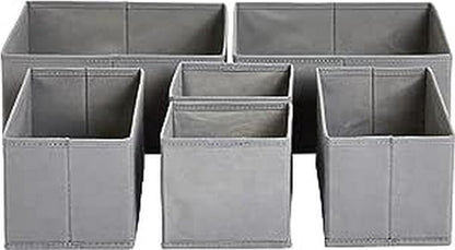 Amazon Basics Cloth Drawer Storage Organizer Boxes by AmazonBasics