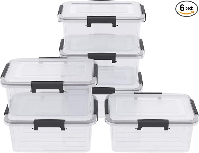 10 Liters Clear Storage Box by Yarebest