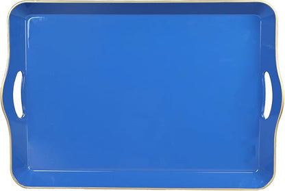Spsyrine Large Blue Serving Tray by Spsyrine